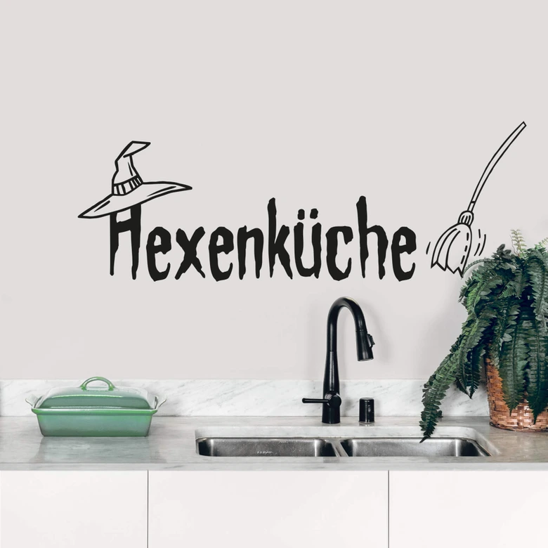 Wandtattoo Hexenküche 