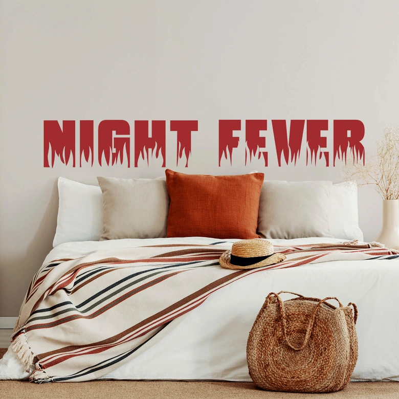 Sticker mural - Night Fever 