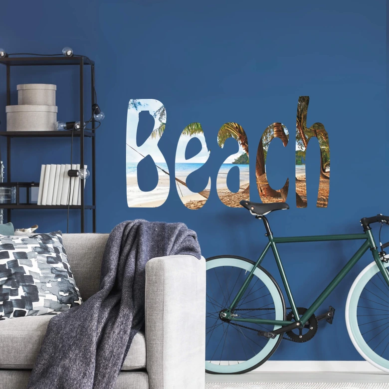 Impression Beach Wall sticker 
