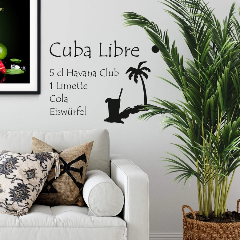 Wandtattoo Cuba Libre 