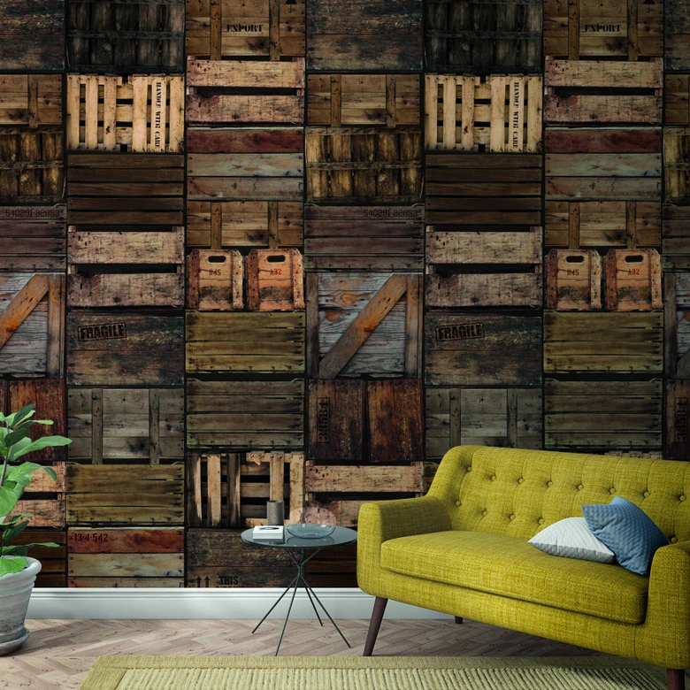 Cement: Carta Da Parati Artistica - Effetto Cemento - Foto 3