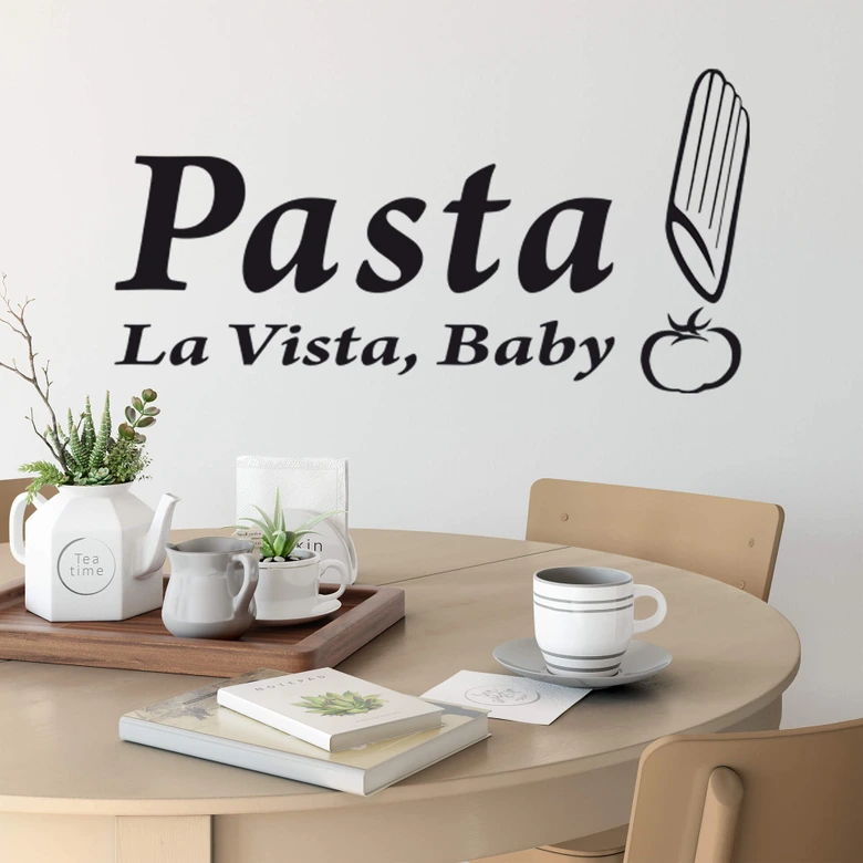 Wandtattoo Pasta la Vista 1 