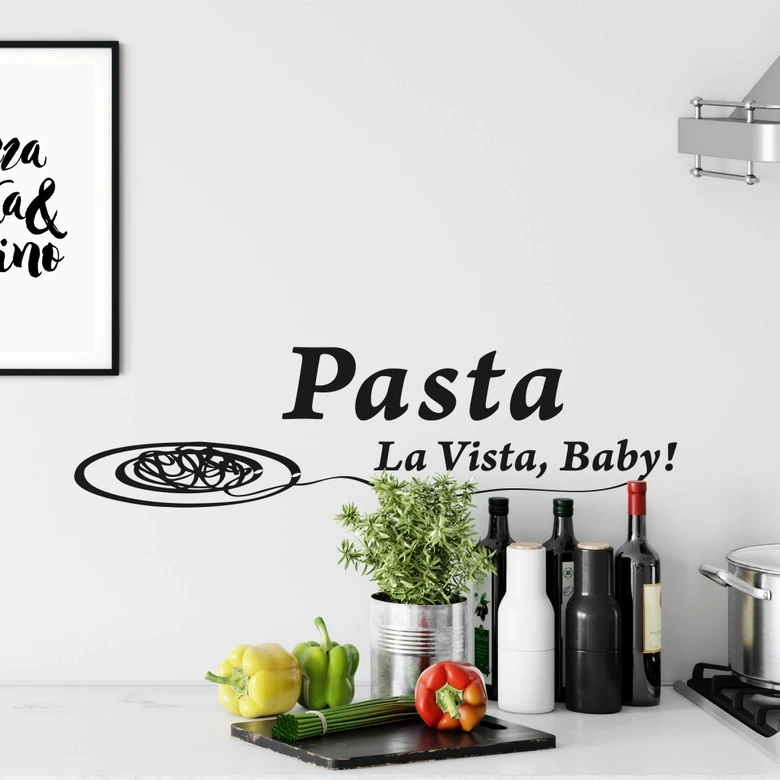 Sticker mural - Pasta la Vista 2 