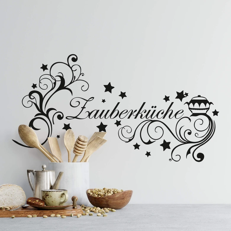 Wandtattoo Zauberküche 