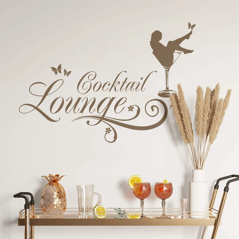 Sticker mural - Cocktail Lounge 