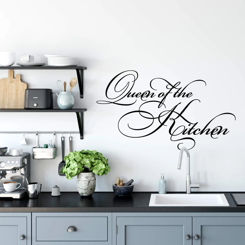 Sticker mural - Queen of the Kitchen 