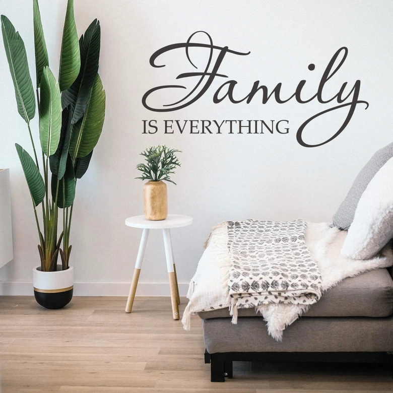 Family is everything Wall sticker 