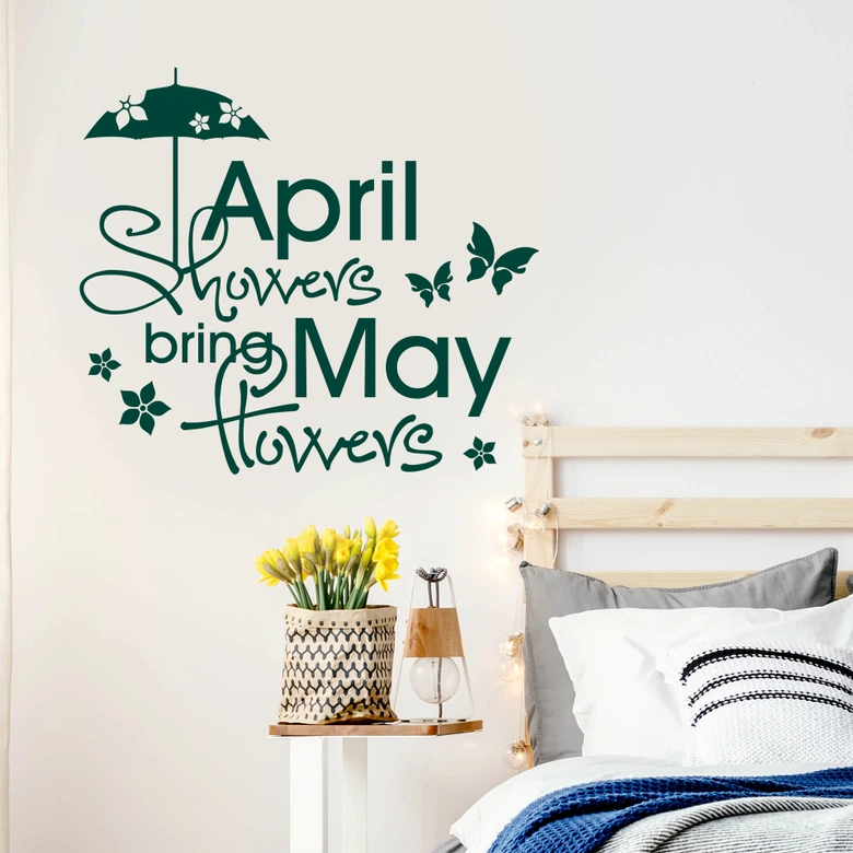 April showers bring May flowers 