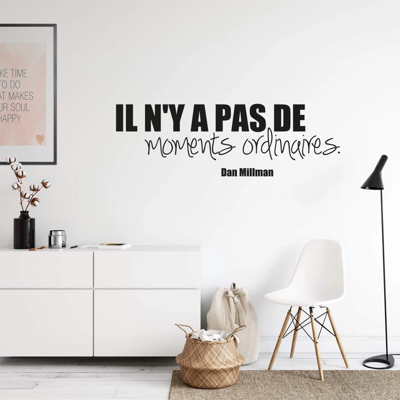 Wandtattoo Il n'y a pas de moments... 