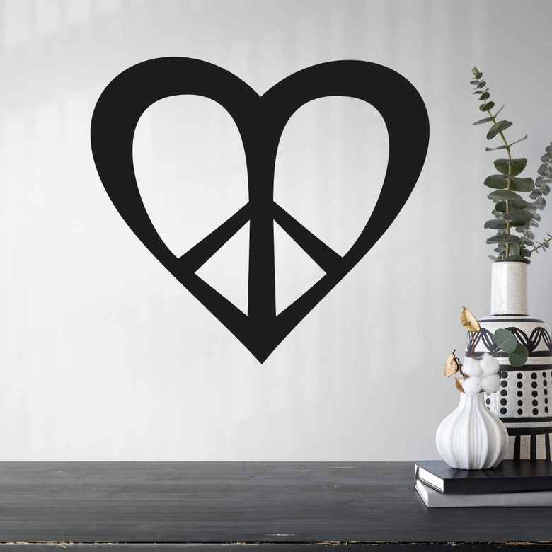 Love n Peace Wall sticker 