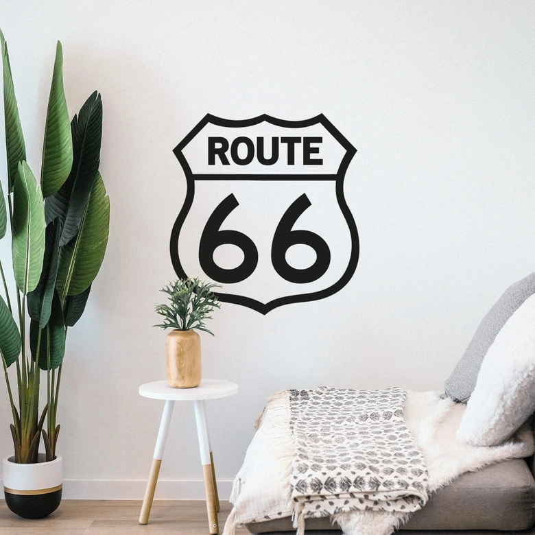Wandtattoo Route 66 