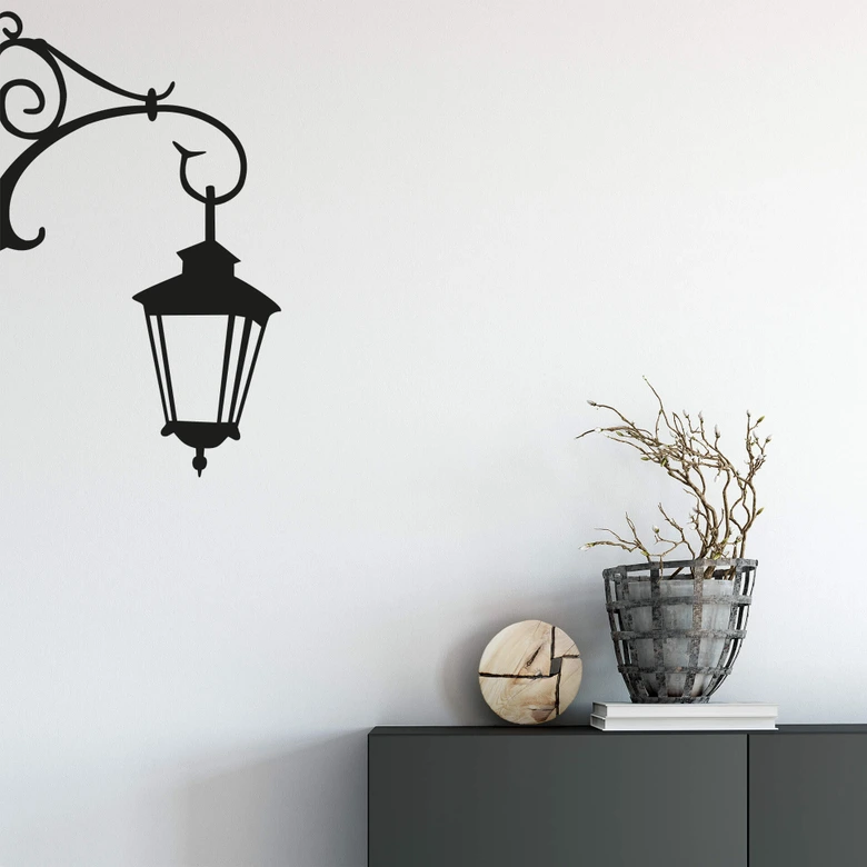 Wandtattoo Wandlaterne 