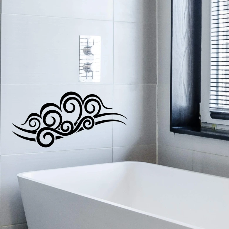 Wandtattoo Welle 4 