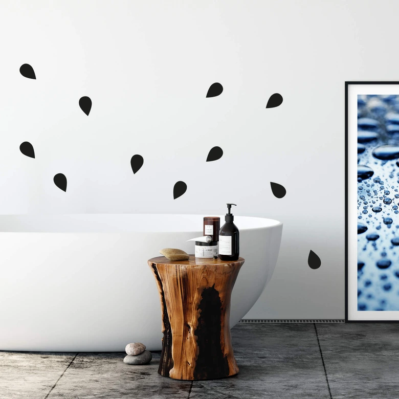 Drops set (50 parts) Wall stickers 
