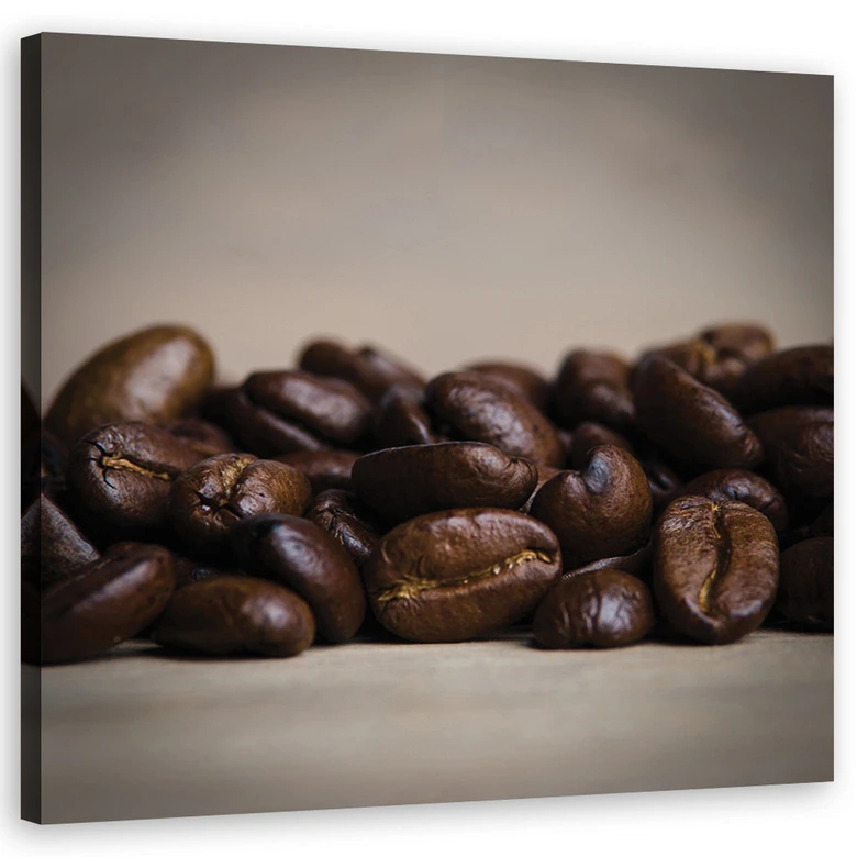 Leinwandbild, Kaffeebohnen 