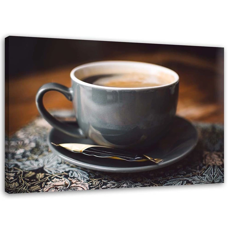 Canvasbillede, Kaffekop 