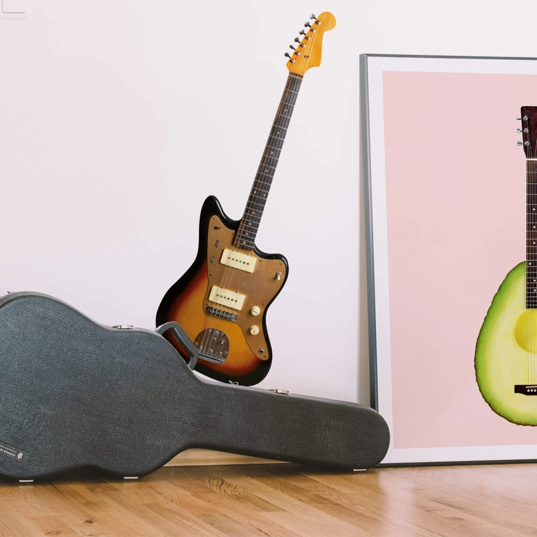 Wandtattoo Rockguitar 