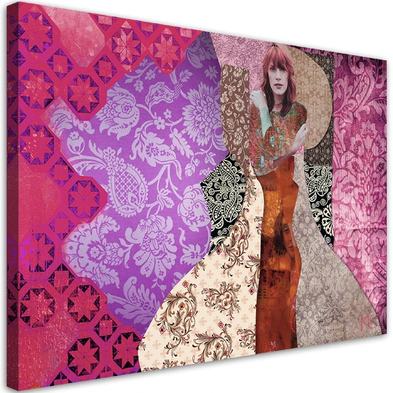 Leinwandbild, Eine Frau Gustav Klimt 