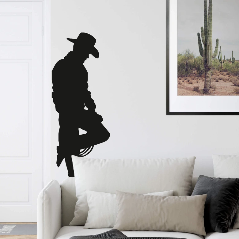 Sticker mural - Cowboy 2 