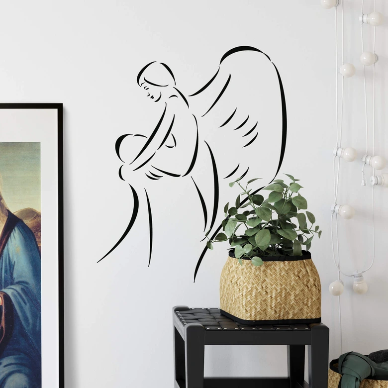 Wandtattoo Engel 3 