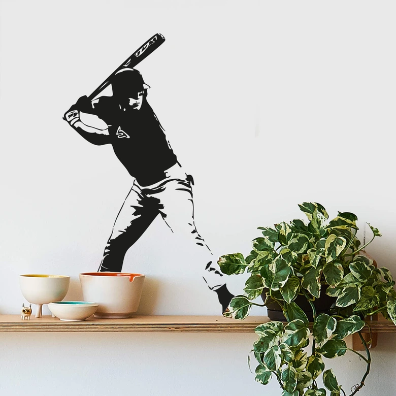 Wandtattoo Baseball 2 