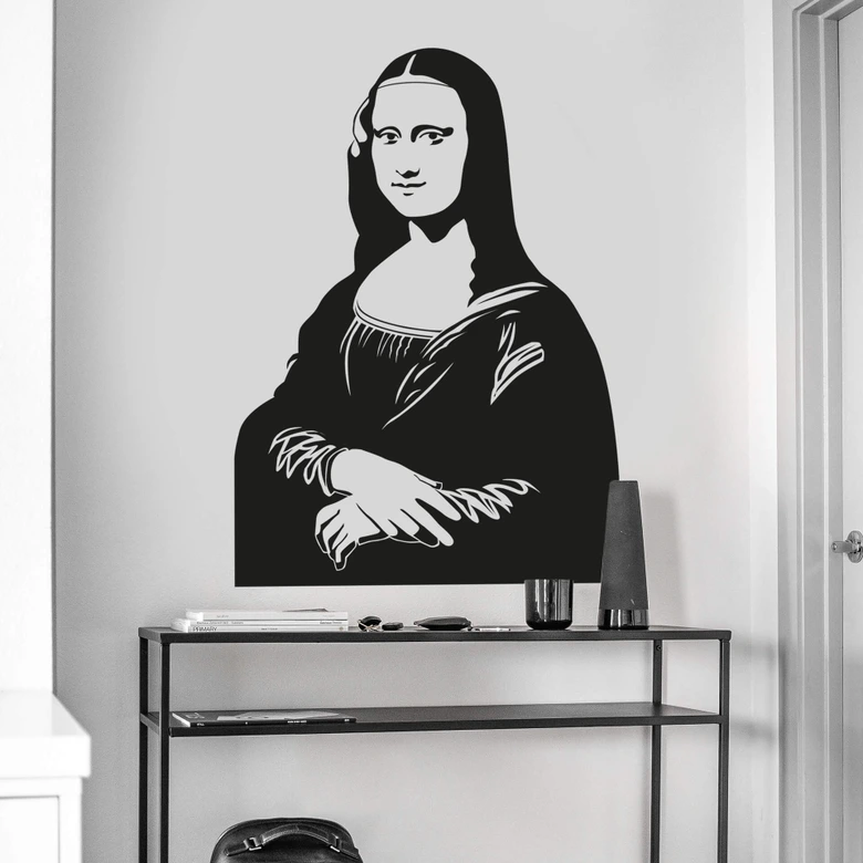 Wandtattoo Mona Lisa 