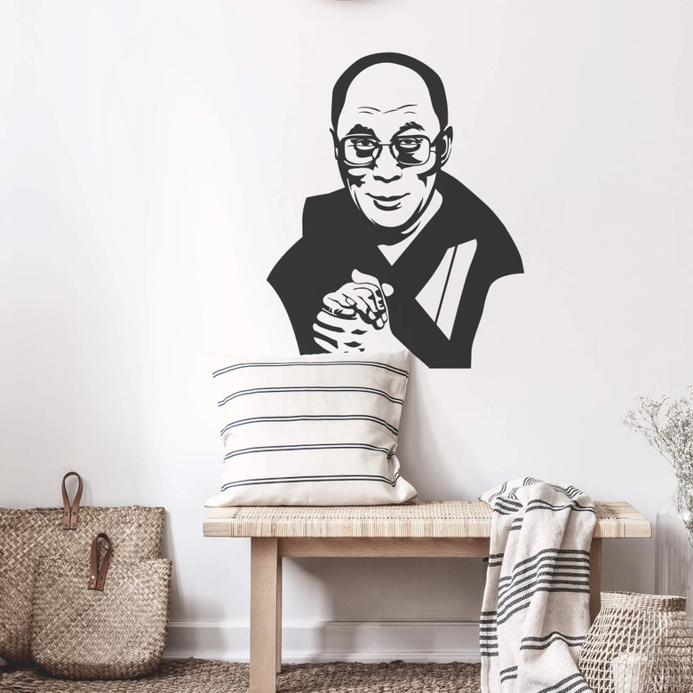 Wandtattoo Dalai Lama 