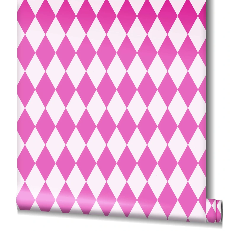 Vliestapete Rauten Grafisch Modern in Weiß für Schlafzimmer 