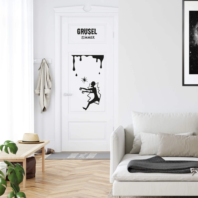 Wandtattoo Gruselzimmer 