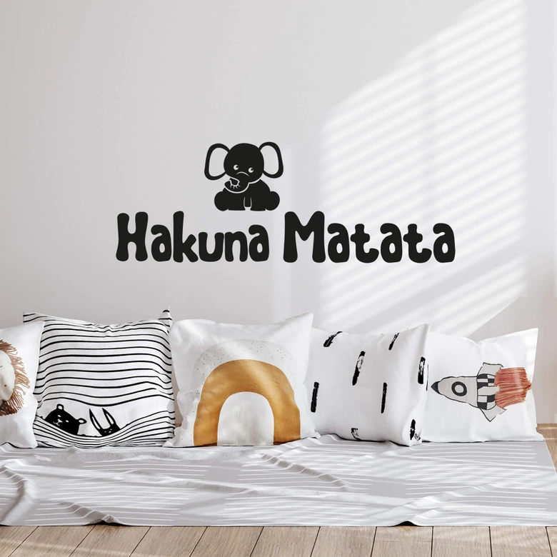 Sticker mural - Hakuna Matata 3 