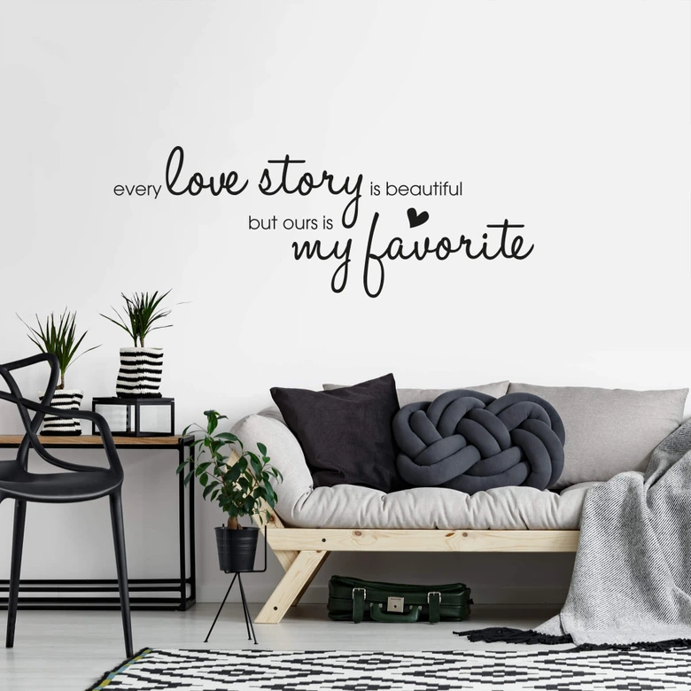 Every Love Story... Wall sticker 