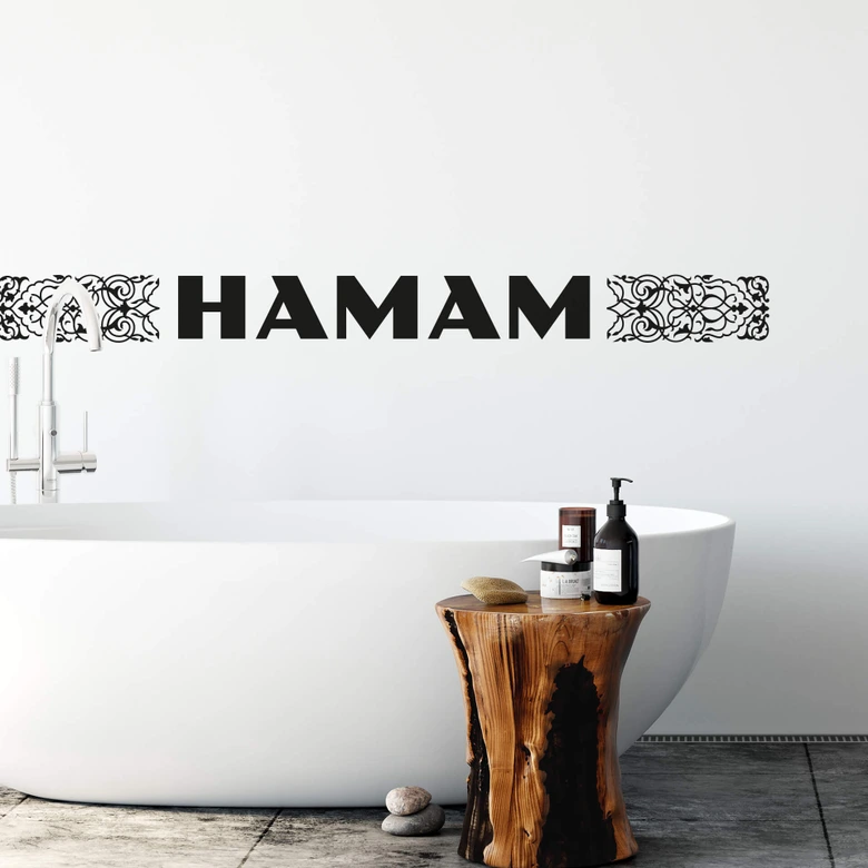 Wandtattoo Hamam 02 