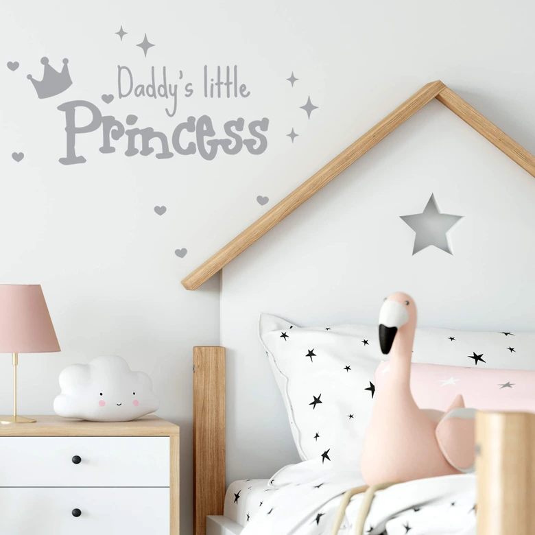 Wallsticker -  Daddy's little Princess 