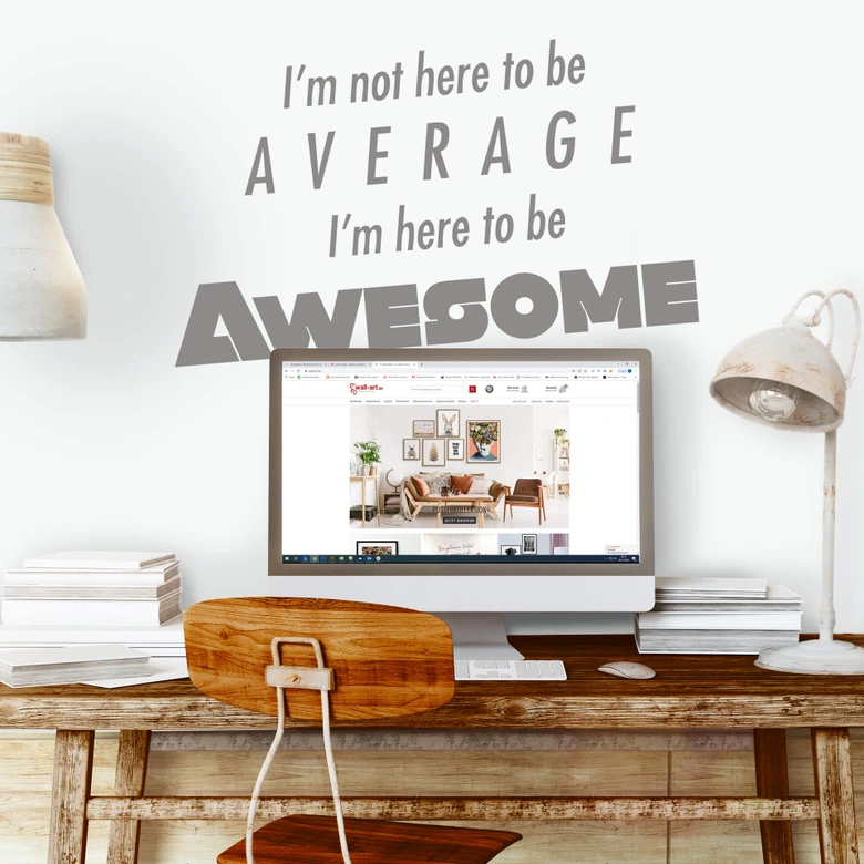 I am here to be awesome 