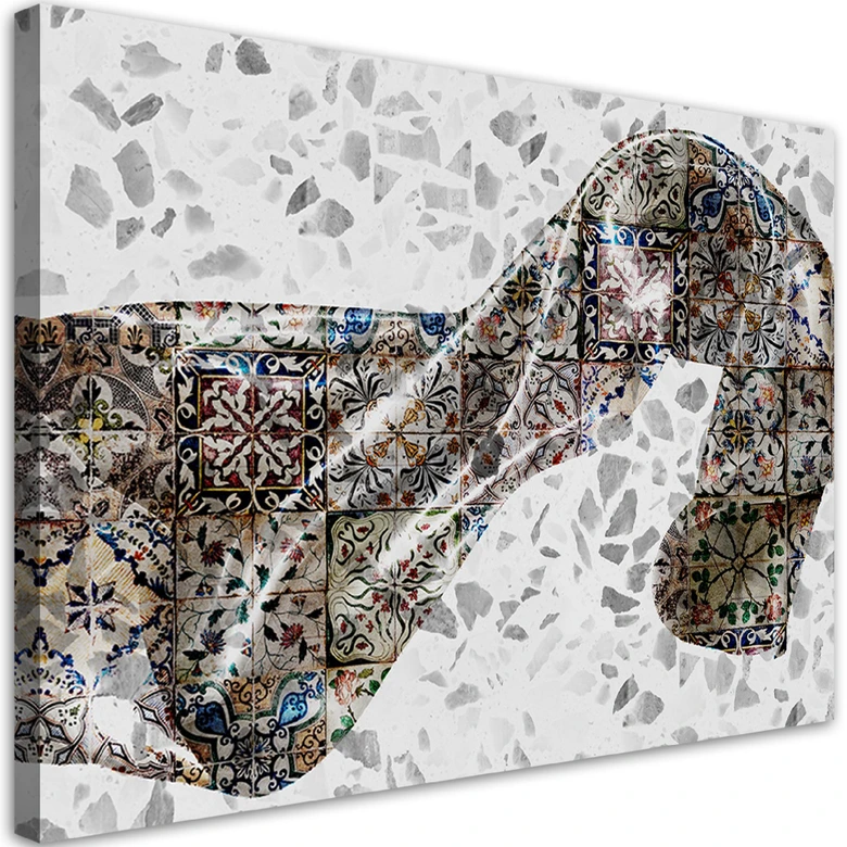 Leinwandbild, Abstrakt 3D 