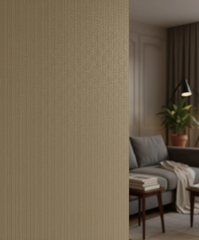 Vliestapete Uni Modern in Beige  