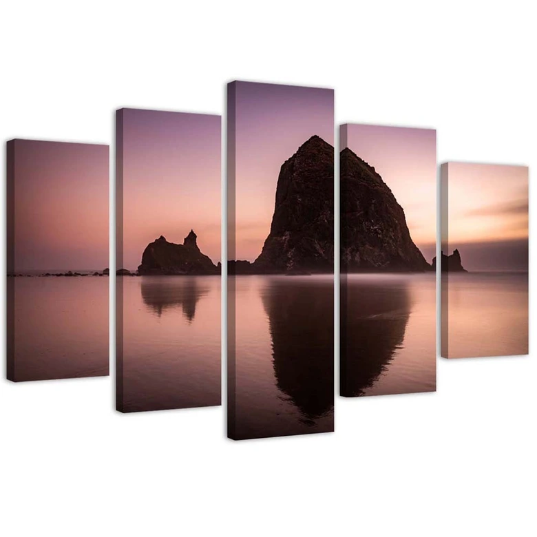 Canvas print 5 delig, Felsenmeer 