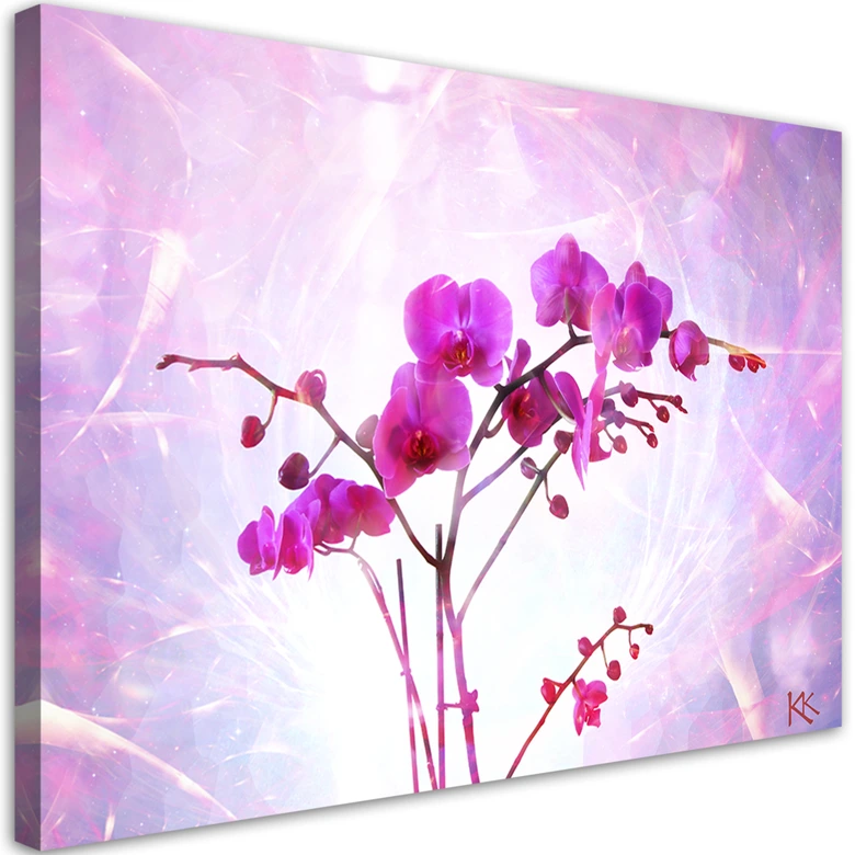 Leinwandbild, Orchidee Blumen Zen Spa 