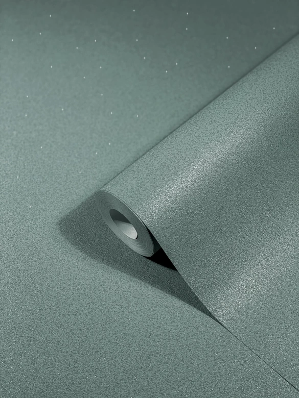 Vliestapete Uni Modern in Grün  