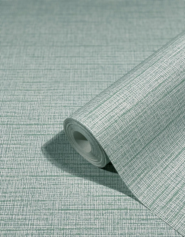 Vliestapete Uni Modern in Grün  