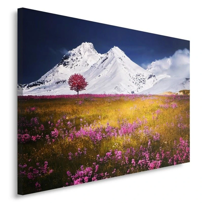 Leinwandbild, Alpen Gebirge 