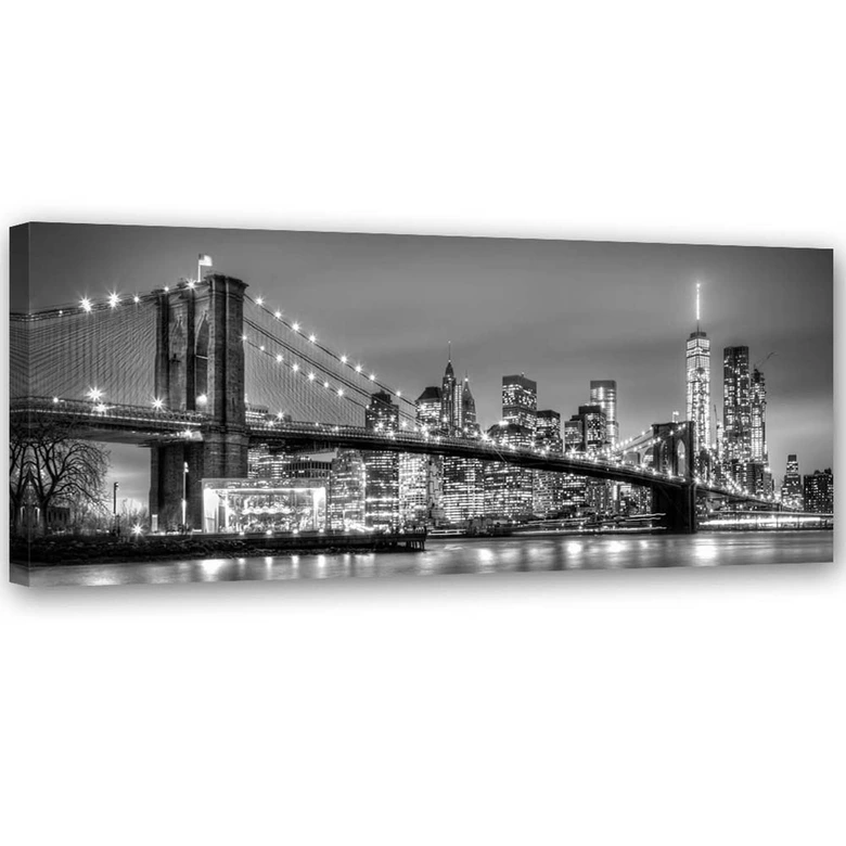 Leinwandbild, New York Brooklyn Brücke 
