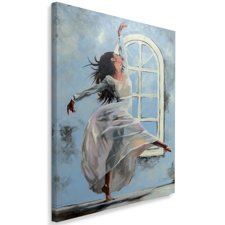 Leinwandbild, Ballerina Tänzerin 