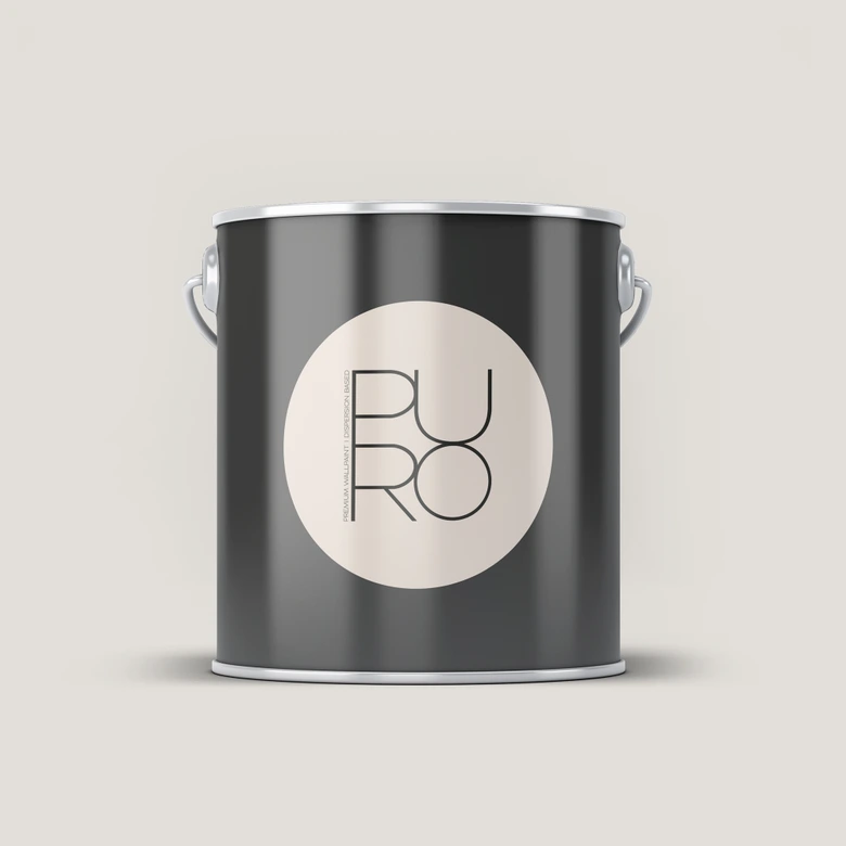 Peinture murale premium gris - PURO c1008 gris crème 