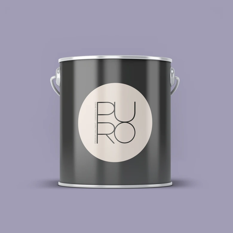 Premium Wandfarbe Violett - Tuchmatte Innenwandfarbe - PURO c2004 simple mauve 