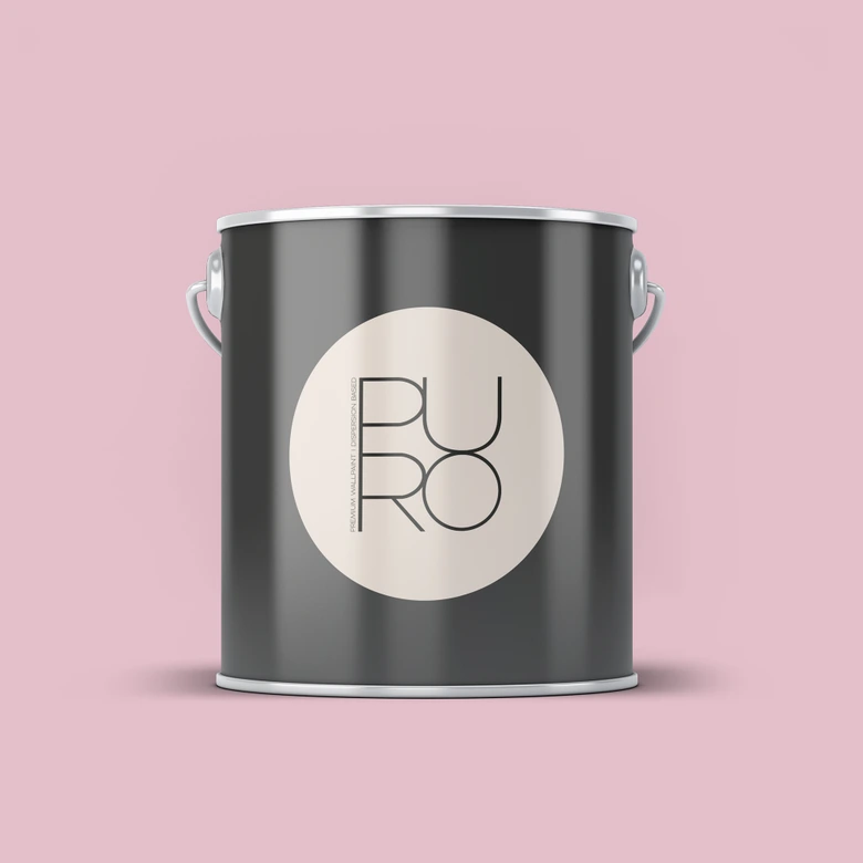 Premium Wandfarbe Rosa - Tuchmatte Innenwandfarbe - PURO c2009 lovely rose  