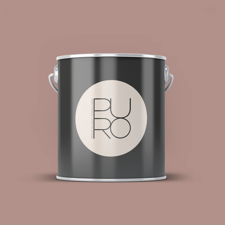 Peinture murale premium marron - PURO c2024 beige rosé 