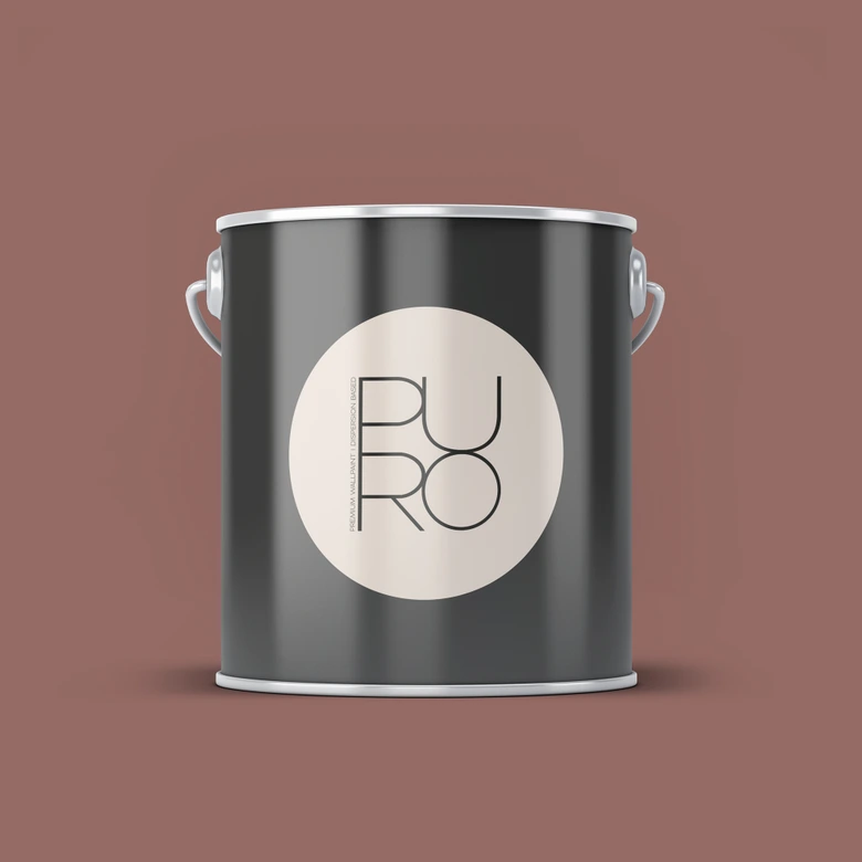 Peinture murale premium marron - PURO c2026 beige rosé 
