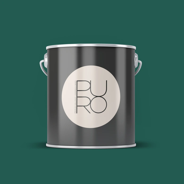Premium muurverf groen - PURO c4012 smaragdgroen 