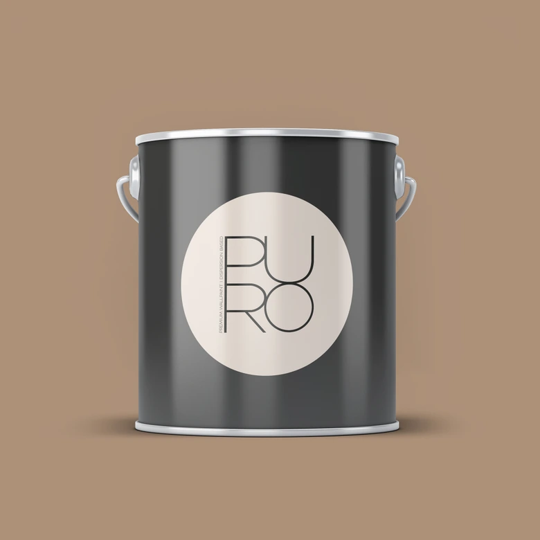 Premium muurverf bruin - PURO c7018 rustgevend bruin 